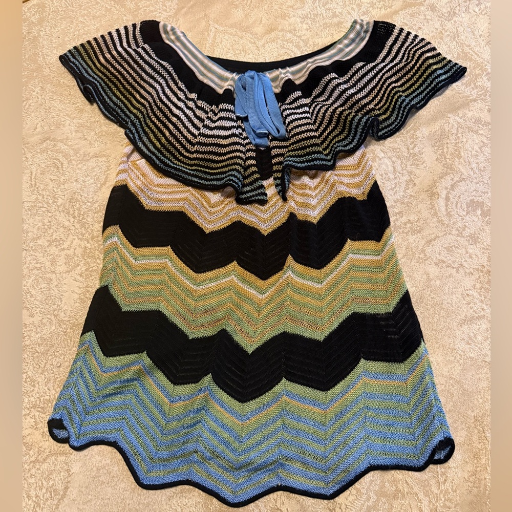 Missoni Multicolor Chevron Knit Top